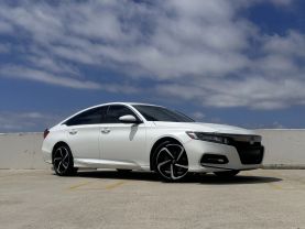 2018 HONDA ACCORD SEDAN 4-CYL, I-VTEC, TURBO, 1.5 LITER SPORT SEDAN 4D