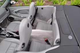 2003 PORSCHE 911 CONVERTIBLE 6-CYL, 3.6 LITER CARRERA CABRIOLET 6 SPEED MANUEL