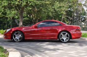 2009 MERCEDES-BENZ SL-CLASS CONVERTIBLE V8, 5.5 LITER SL 550 ROADSTER 2D