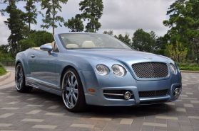 2007 BENTLEY CONTINENTAL CONVERTIBLE W12, TWIN TURBO, 6.0L GTC CONVERTIBLE 2D