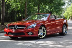 2009 MERCEDES-BENZ SL-CLASS CONVERTIBLE V8, 5.5 LITER SL 550 ROADSTER 2D