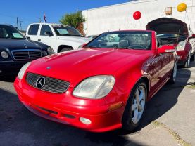 2001 MERCEDES-BENZ SLK-CLASS CONVERTIBLE V6, 3.2 LITER SLK 320 ROADSTER 2D