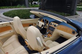 2007 BENTLEY CONTINENTAL CONVERTIBLE W12, TWIN TURBO, 6.0L GTC CONVERTIBLE 2D