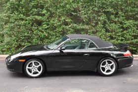 2003 PORSCHE 911 CONVERTIBLE 6-CYL, 3.6 LITER CARRERA CABRIOLET 6 SPEED MANUEL
