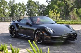 2018 PORSCHE 911 CONVERTIBLE 6-CYL, TWIN TURBO, 3.8 LITER TURBO CABRIOLET 2D