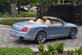 2007 BENTLEY CONTINENTAL CONVERTIBLE W12, TWIN TURBO, 6.0L GTC CONVERTIBLE 2D