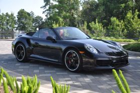 2018 PORSCHE 911 CONVERTIBLE 6-CYL, TWIN TURBO, 3.8 LITER TURBO CABRIOLET 2D