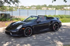 2018 PORSCHE 911 CONVERTIBLE 6-CYL, TWIN TURBO, 3.8 LITER TURBO CABRIOLET 2D