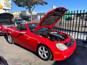 2001 MERCEDES-BENZ SLK-CLASS CONVERTIBLE V6, 3.2 LITER SLK 320 ROADSTER 2D