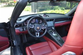 2018 PORSCHE 911 CONVERTIBLE 6-CYL, TWIN TURBO, 3.8 LITER TURBO CABRIOLET 2D
