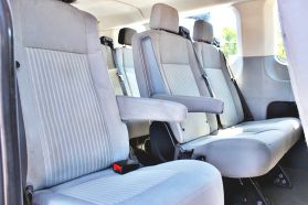 2019 FORD TRANSIT 350 WAGON VAN V6, 3.7 LITER XLT W/LOW ROOF W/60/40 SIDE DOOR VAN 3D