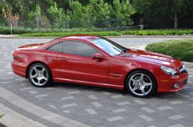 2009 MERCEDES-BENZ SL-CLASS CONVERTIBLE V8, 5.5 LITER SL 550 ROADSTER 2D