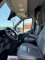 2015 FORD TRANSIT 150 VAN CARGO V6, FLEX FUEL, 3.7 LITER MEDIUM ROOF W/SLIDING SIDE DOOR W/RWB VAN 3D