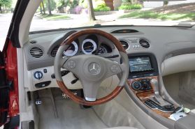 2009 MERCEDES-BENZ SL-CLASS CONVERTIBLE V8, 5.5 LITER SL 550 ROADSTER 2D