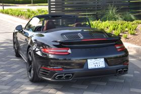 2018 PORSCHE 911 CONVERTIBLE 6-CYL, TWIN TURBO, 3.8 LITER TURBO CABRIOLET 2D