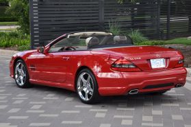 2009 MERCEDES-BENZ SL-CLASS CONVERTIBLE V8, 5.5 LITER SL 550 ROADSTER 2D