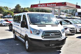 2019 FORD TRANSIT 350 WAGON VAN V6, 3.7 LITER XLT W/LOW ROOF W/60/40 SIDE DOOR VAN 3D