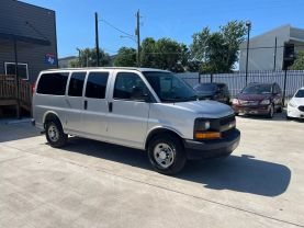 2016 CHEVROLET EXPRESS 2500 PASSENGER VAN V8, FLEX FUEL, 6.0 LITER LS VAN 3D at Motors On Wheels - used car dealership in Houston, Texas.