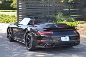 2018 PORSCHE 911 CONVERTIBLE 6-CYL, TWIN TURBO, 3.8 LITER TURBO CABRIOLET 2D