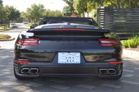 2018 PORSCHE 911 CONVERTIBLE 6-CYL, TWIN TURBO, 3.8 LITER TURBO CABRIOLET 2D