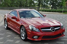 2009 MERCEDES-BENZ SL-CLASS CONVERTIBLE V8, 5.5 LITER SL 550 ROADSTER 2D