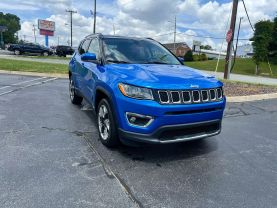 2019 JEEP COMPASS SUV BLUE AUTOMATIC - Auto Solutions of Greensboro LLC, NC, 36.05701, -79.84368