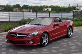 2009 MERCEDES-BENZ SL-CLASS CONVERTIBLE V8, 5.5 LITER SL 550 ROADSTER 2D