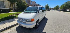 2002 VOLKSWAGEN EUROVAN PASSENGER V6, 2.8 LITER GLS MINIVAN
