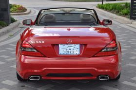 2009 MERCEDES-BENZ SL-CLASS CONVERTIBLE V8, 5.5 LITER SL 550 ROADSTER 2D