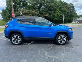 2019 JEEP COMPASS SUV BLUE AUTOMATIC - Auto Solutions of Greensboro LLC, NC, 36.05701, -79.84368