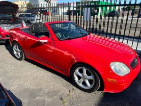 2001 MERCEDES-BENZ SLK-CLASS CONVERTIBLE V6, 3.2 LITER SLK 320 ROADSTER 2D