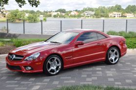 2009 MERCEDES-BENZ SL-CLASS CONVERTIBLE V8, 5.5 LITER SL 550 ROADSTER 2D