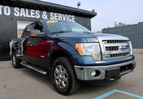 2013 FORD F150 SUPERCREW CAB PICKUP V6, ECOBOOST, TWIN TURBO, 3.5 LITER XLT PICKUP 4D 6 1/2 FT