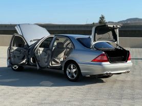 2004 MERCEDES-BENZ S-CLASS SEDAN V8, 4.3 LITER S 430 SEDAN 4D