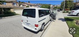 2002 VOLKSWAGEN EUROVAN PASSENGER V6, 2.8 LITER GLS MINIVAN