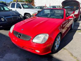 2001 MERCEDES-BENZ SLK-CLASS CONVERTIBLE V6, 3.2 LITER SLK 320 ROADSTER 2D