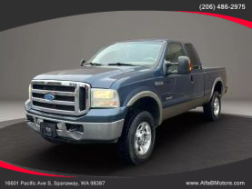2005 FORD F250 SUPER DUTY SUPER CAB PICKUP V8, TURBO DSL 6.0L LARIAT PICKUP 4D 6 3/4 FT