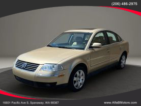 2001 VOLKSWAGEN PASSAT (NEW) SEDAN V6, 2.8 LITER GLX SEDAN 4D
