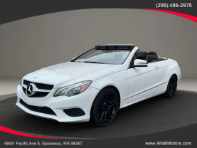 2015 MERCEDES-BENZ E-CLASS CONVERTIBLE V6, TWIN TURBO, 3.0L E 400 CABRIOLET 2D