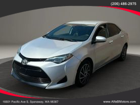 2017 TOYOTA COROLLA SEDAN 4-CYL, 1.8 LITER LE SEDAN 4D