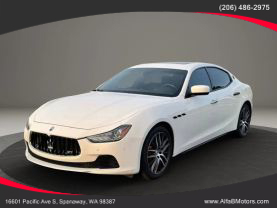 2016 MASERATI GHIBLI SEDAN V6, TWIN TURBO, 3.0 LITER S Q4 SEDAN 4D