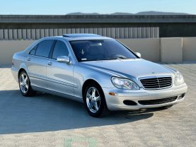 2004 MERCEDES-BENZ S-CLASS SEDAN V8, 4.3 LITER S 430 SEDAN 4D