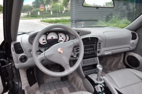 2003 PORSCHE 911 CONVERTIBLE 6-CYL, 3.6 LITER CARRERA CABRIOLET 6 SPEED MANUEL