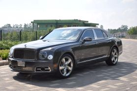2017 BENTLEY MULSANNE SEDAN V8, TWIN TURBO, 6.8 LITER SPEED SEDAN 4D