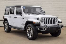 2020 JEEP WRANGLER UNLIMITED SUV 4-CYL, ETORQUE, TURBO, 2.0 LITER SAHARA SPORT UTILITY 4D