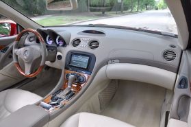 2009 MERCEDES-BENZ SL-CLASS CONVERTIBLE V8, 5.5 LITER SL 550 ROADSTER 2D