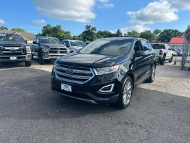 2017 FORD EDGE SUV 4-CYL, ECOBOOST, 2.0L TITANIUM SPORT UTILITY 4D
