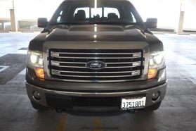 2014 FORD F150 SUPERCREW CAB PICKUP V6, ECOBOOST, 3.5L LARIAT PICKUP 4D 5 1/2 FT