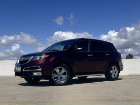 2012 ACURA MDX SUV V6, VTEC, 3.7 LITER SPORT UTILITY 4D
