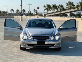 2004 MERCEDES-BENZ E-CLASS SEDAN V8, 5.0 LITER E 500 SEDAN 4D
